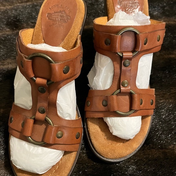 Frye Elvira heeled sandal 6.5 women’s - Picture 3 of 5